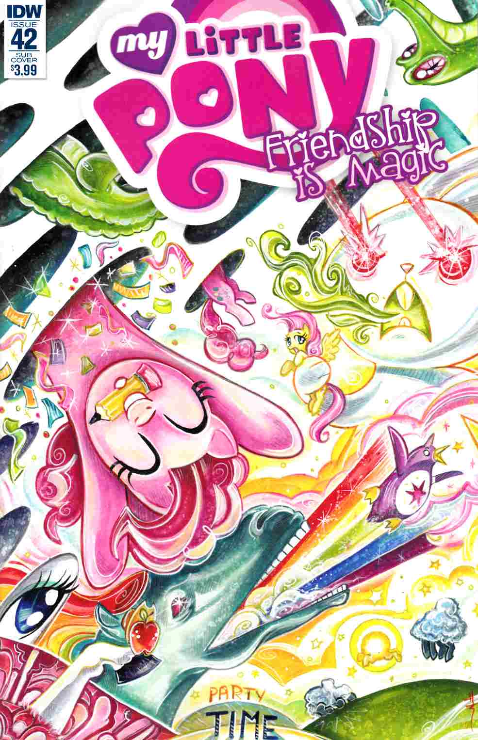 My Little Pony Friendship is Magic #42 Subscription Cover [IDW Comic] LARGE
