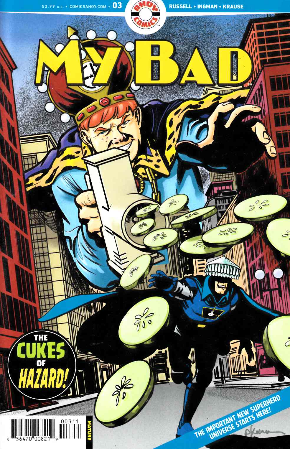 My Bad #3 Near Mint (9.4) [Ahoy Comic] THUMBNAIL