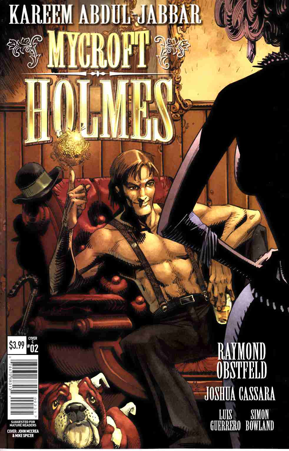 Mycroft #2 Cover C [Titan Comic] LARGE