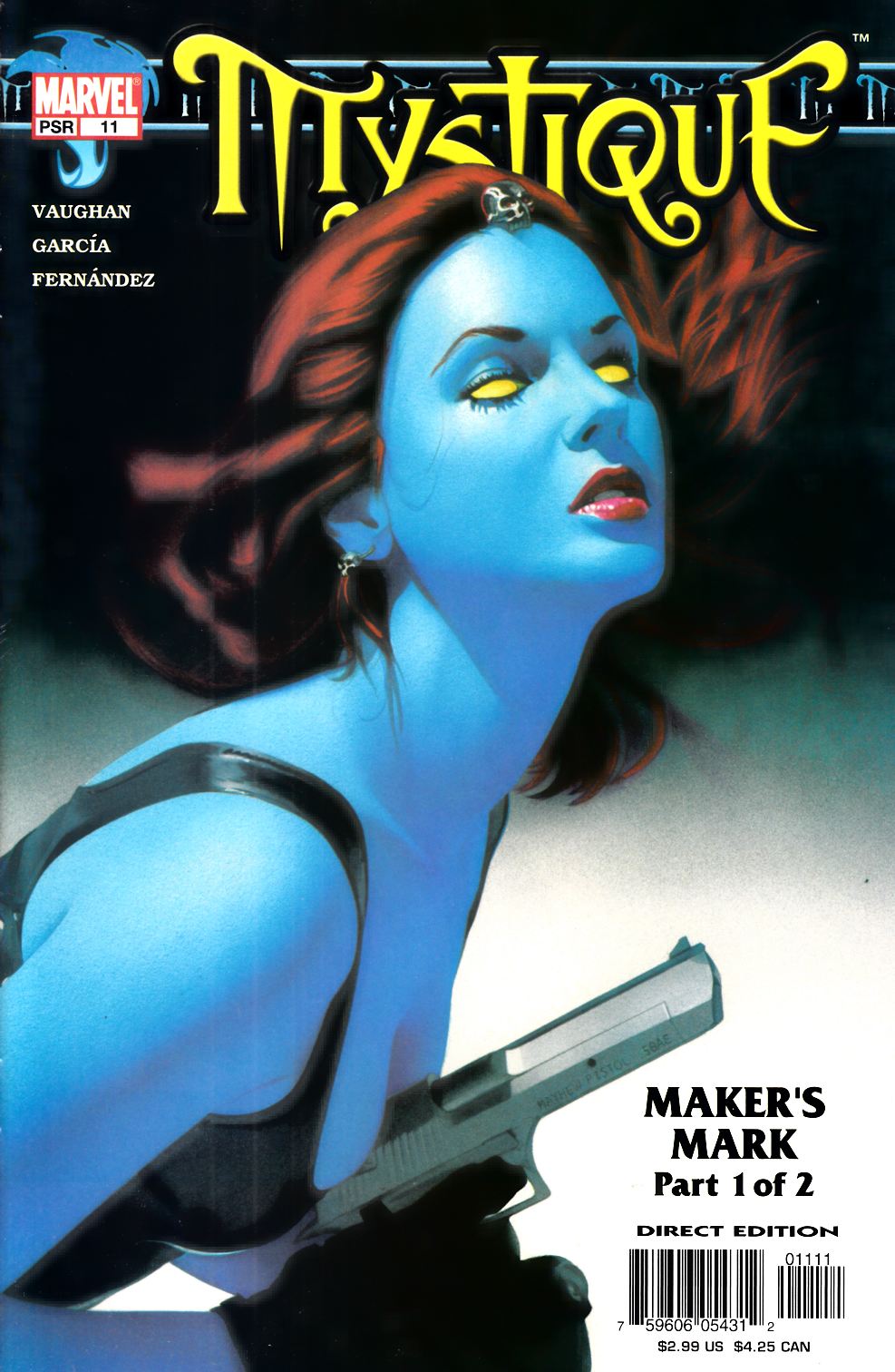 Mystique #11 Near Mint (9.4) [Marvel Comic] LARGE