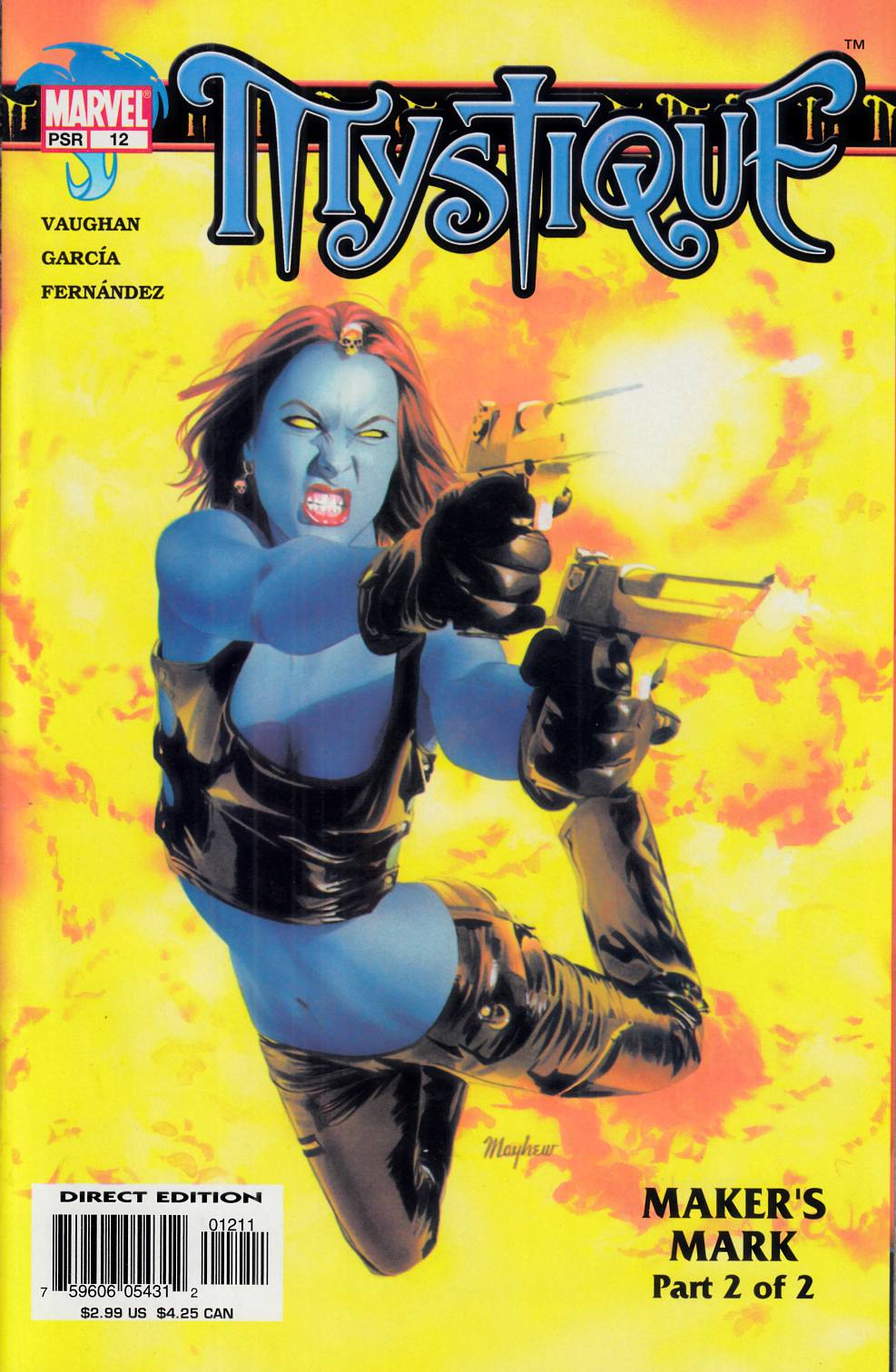 Mystique #12 Near Mint (9.4) [Marvel Comic] THUMBNAIL