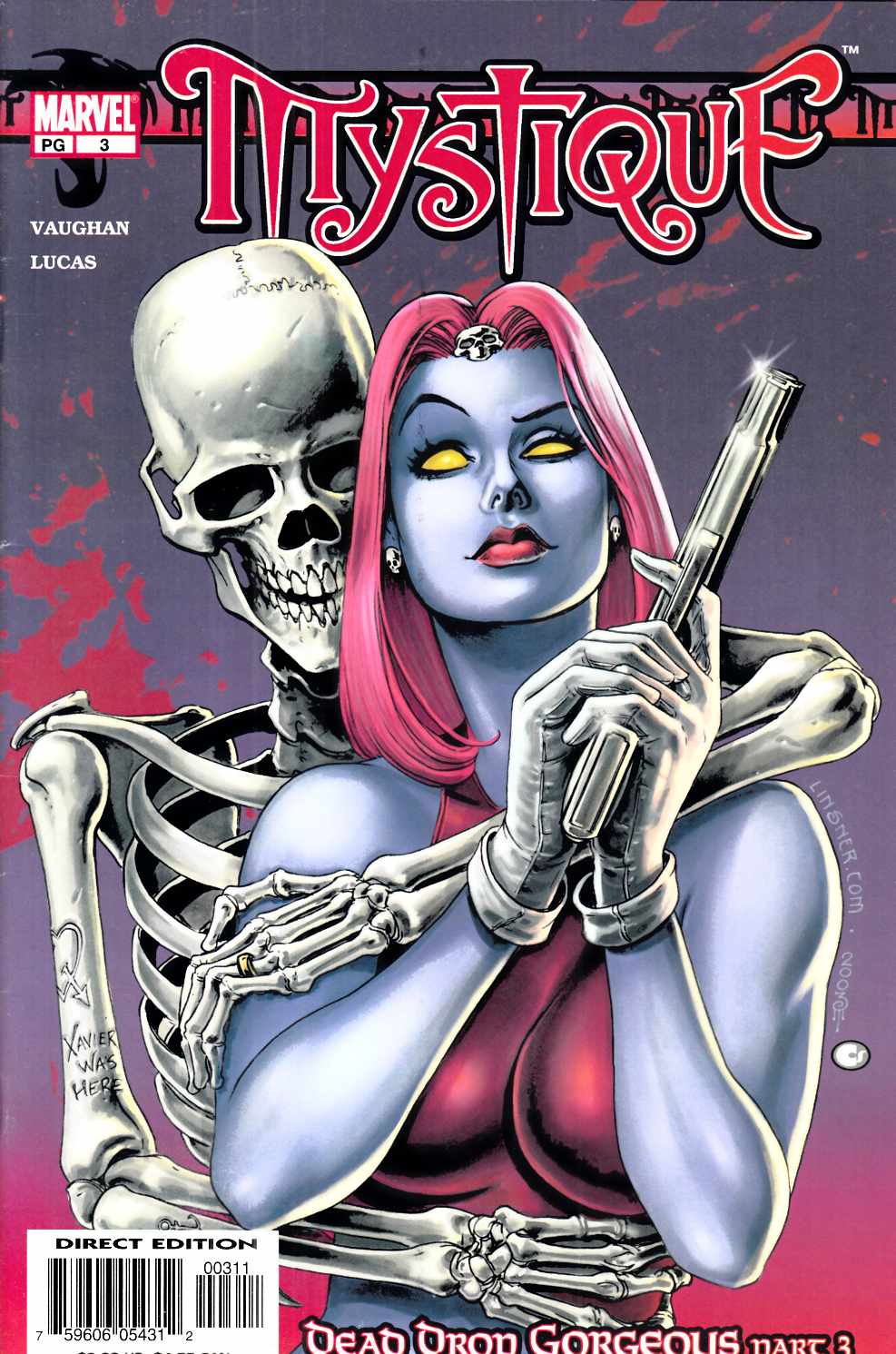 Mystique #3 Very Fine (8.0) [Marvel Comic] THUMBNAIL