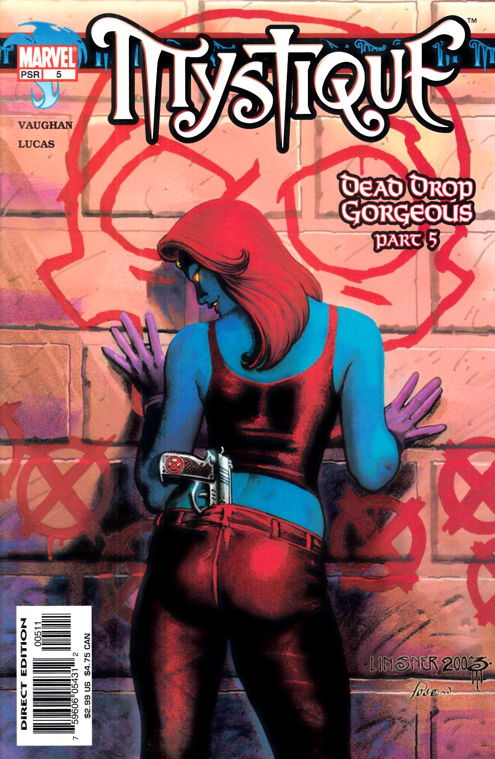 Mystique #5 Near Mint (9.4) [Marvel Comic] LARGE