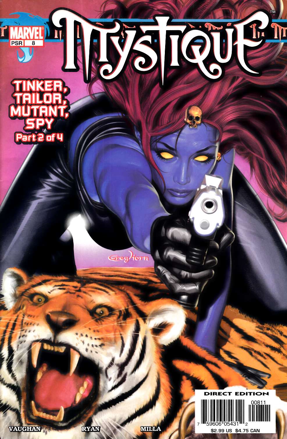 Mystique #8 Near Mint (9.4) [Marvel Comic] THUMBNAIL