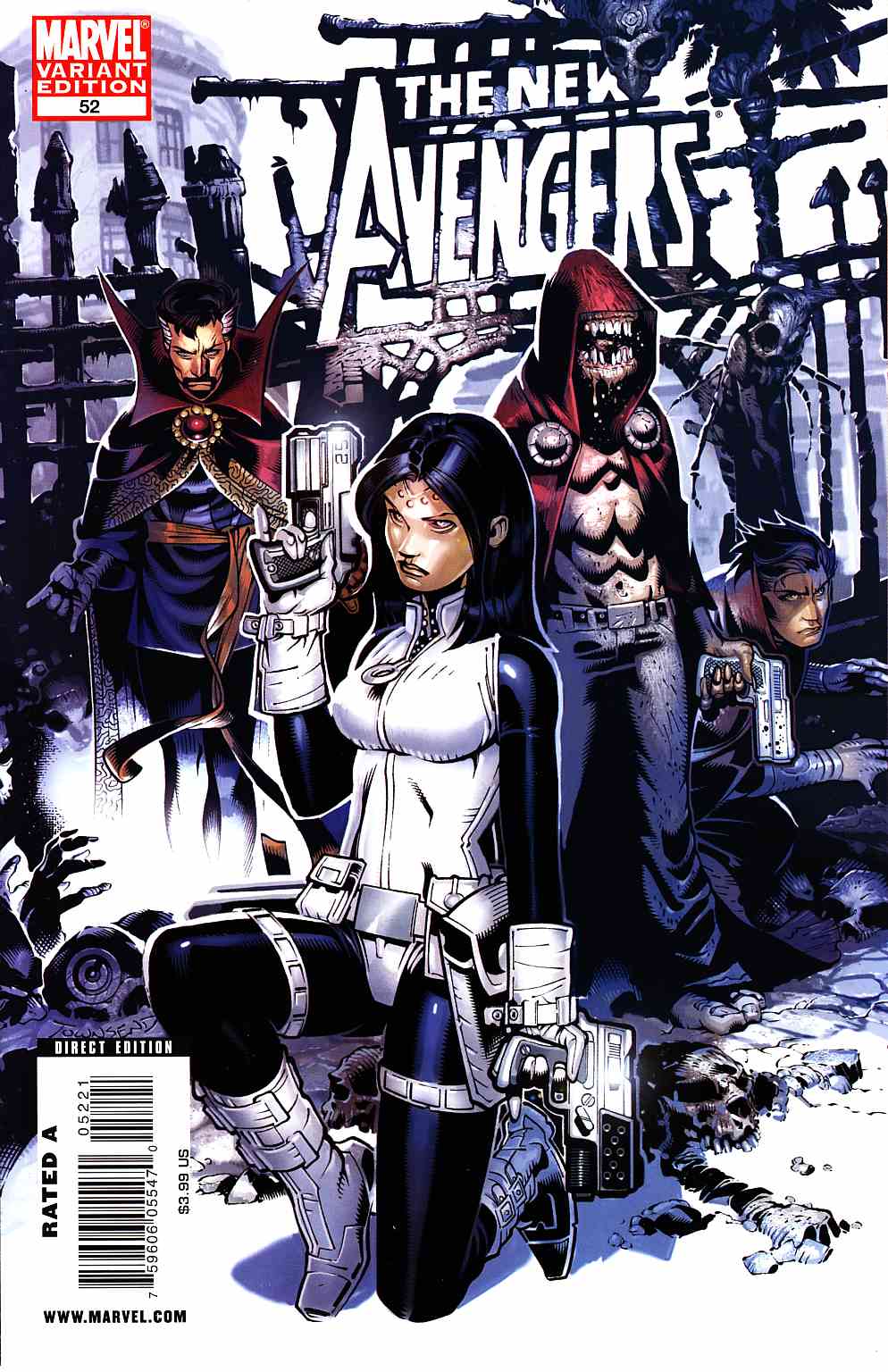 New Avengers #52 Bachalo Variant Cover Near Mint (9.4) [Marvel Comic] LARGE