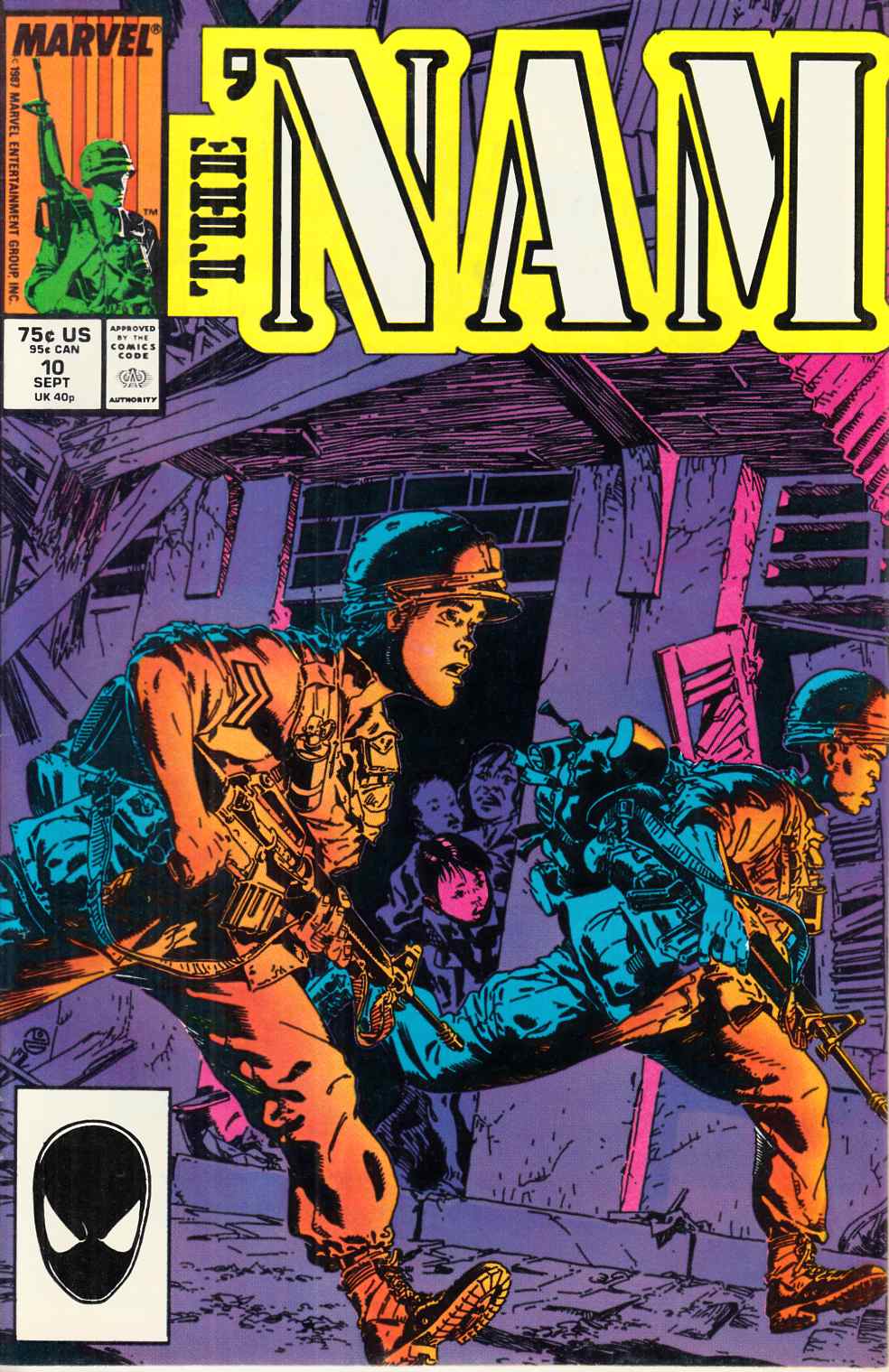 Nam #10 Very Fine (8.0) [Marvel Comic] THUMBNAIL