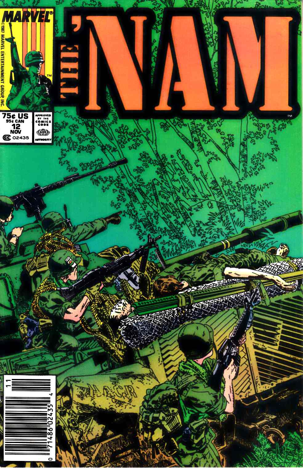 Nam #12 Newsstand Edition Fine (6.0) [Marvel Comic] THUMBNAIL