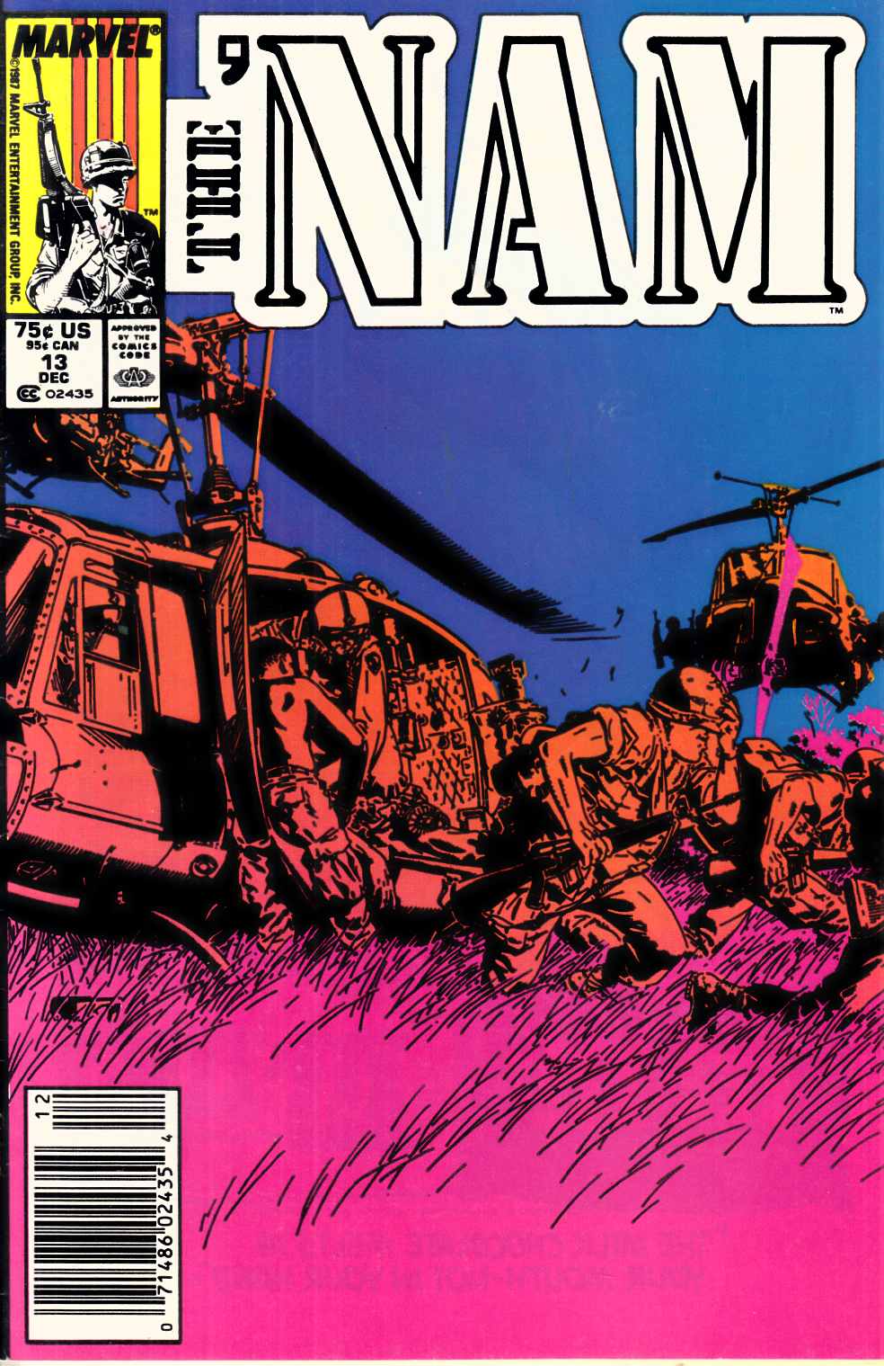 Nam #13 Newsstand Edition Fine (6.0) [Marvel Comic] THUMBNAIL