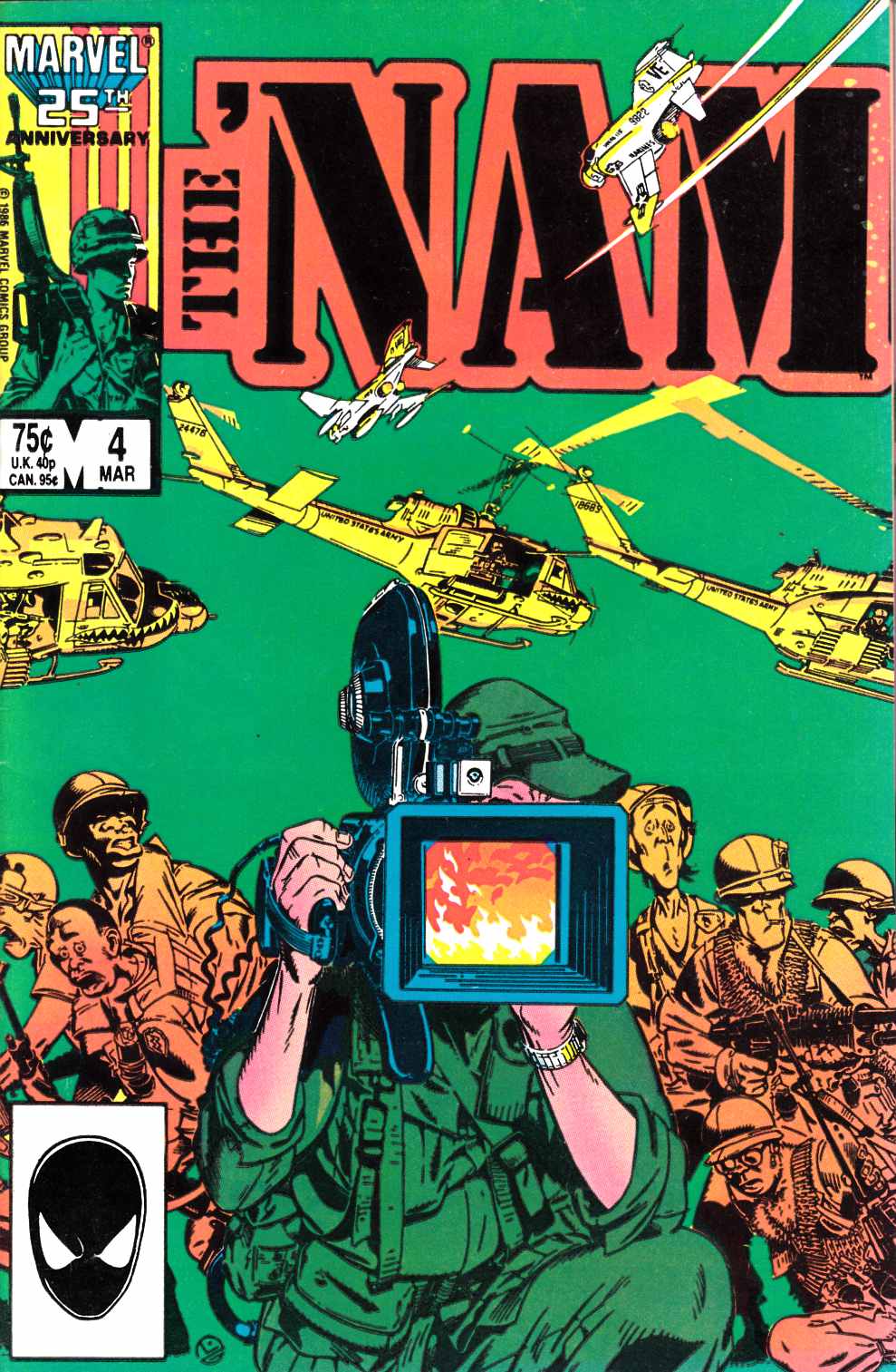 Nam #4 Very Fine (8.0) [Marvel Comic] LARGE