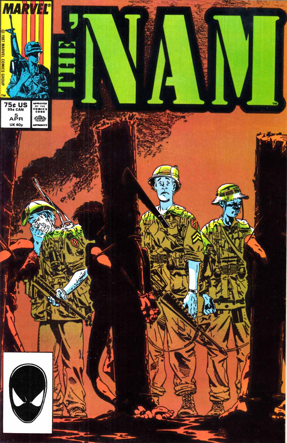 Nam #5 Very Fine (8.0) [Marvel Comic] THUMBNAIL