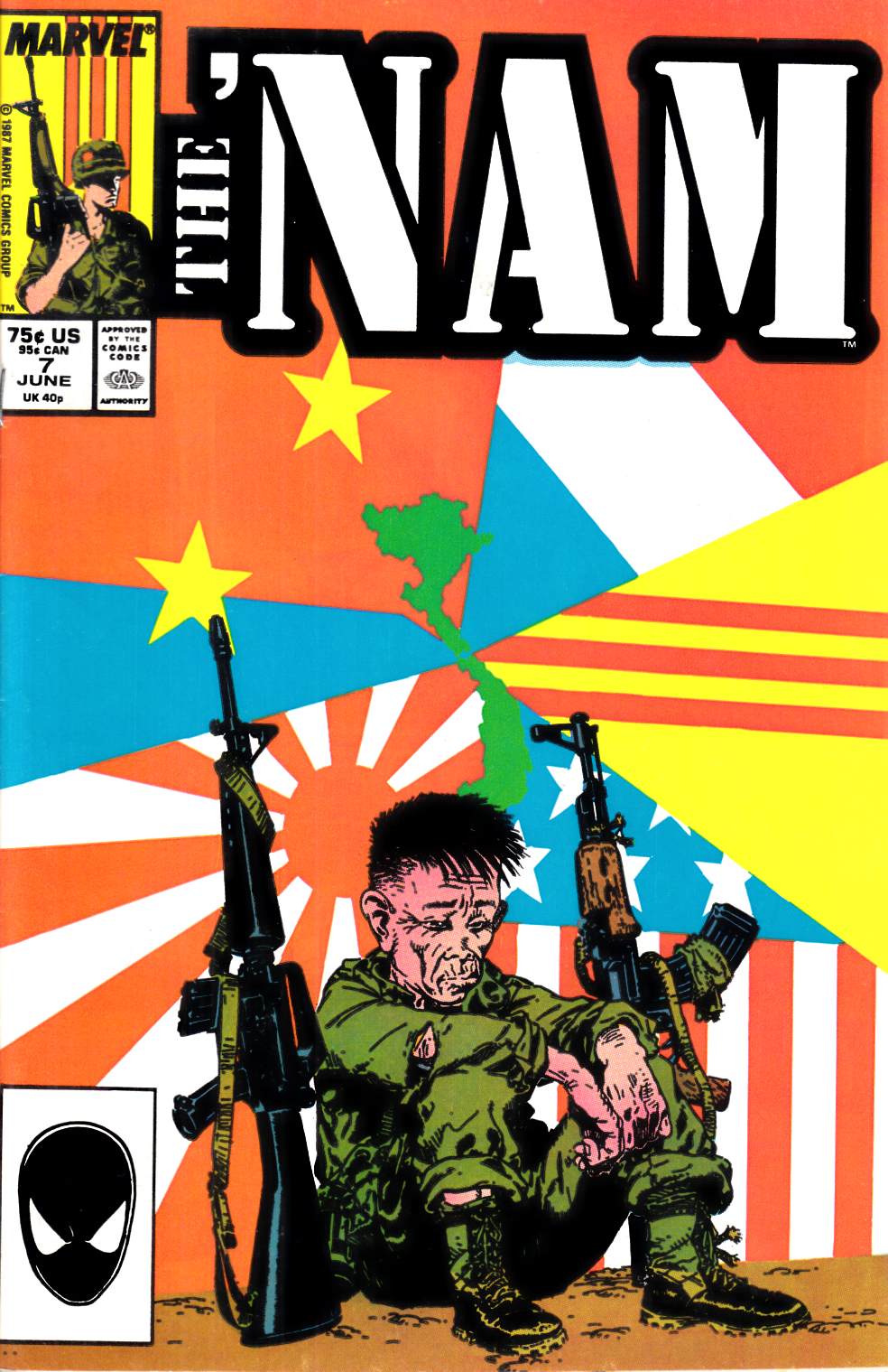 Nam #7 Very Fine (8.0) [Marvel Comic] THUMBNAIL