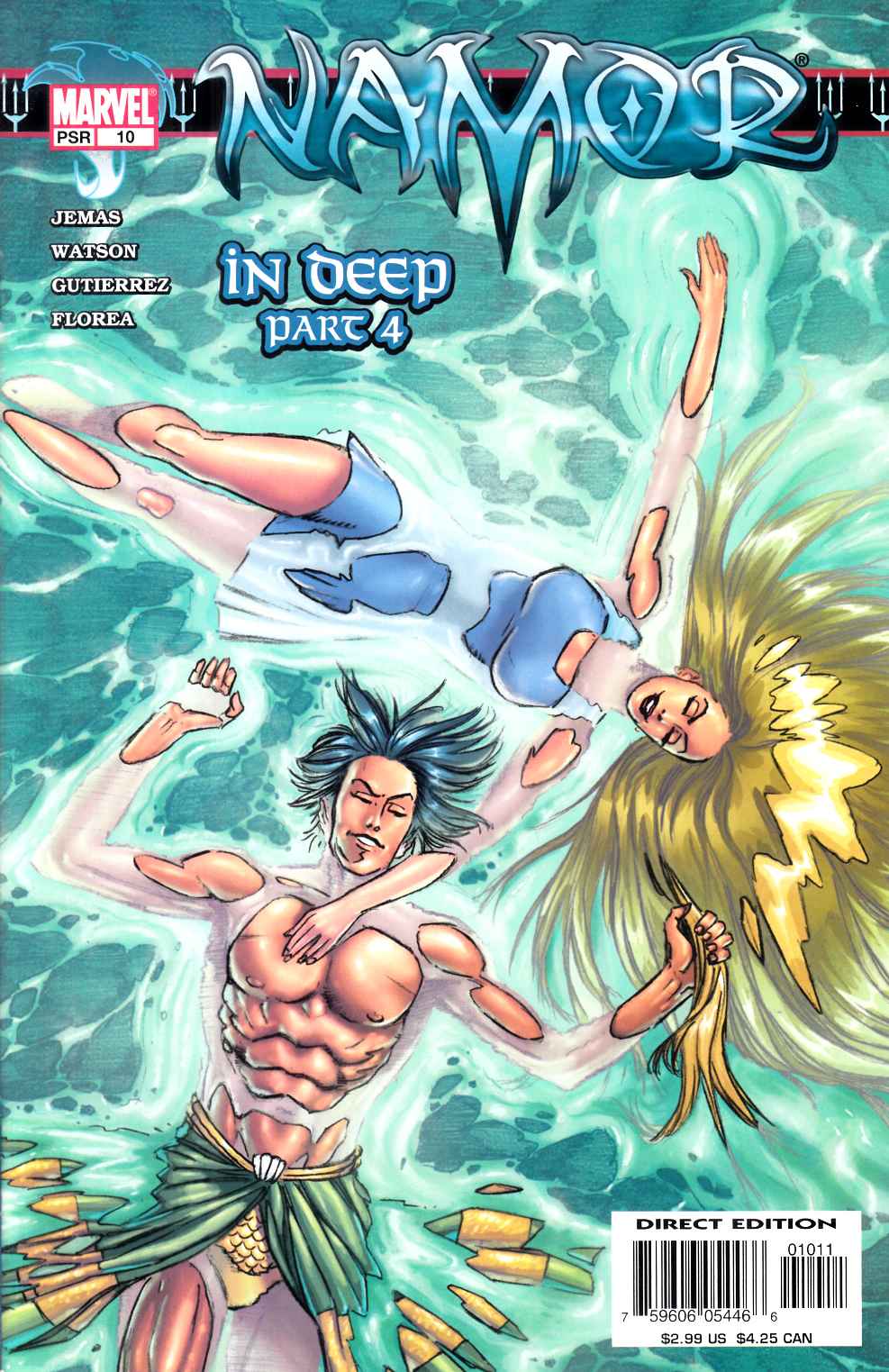 Namor #10 Near Mint (9.4) [Marvel Comic] LARGE