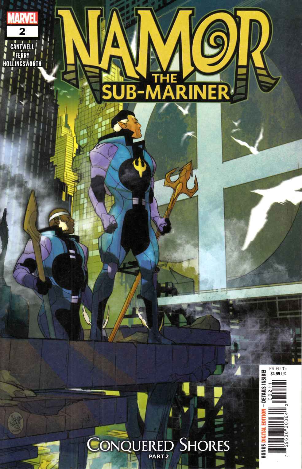 Namor Sub-Mariner Conquered Shores  #2 Near Mint (9.4) [Marvel Comic] THUMBNAIL