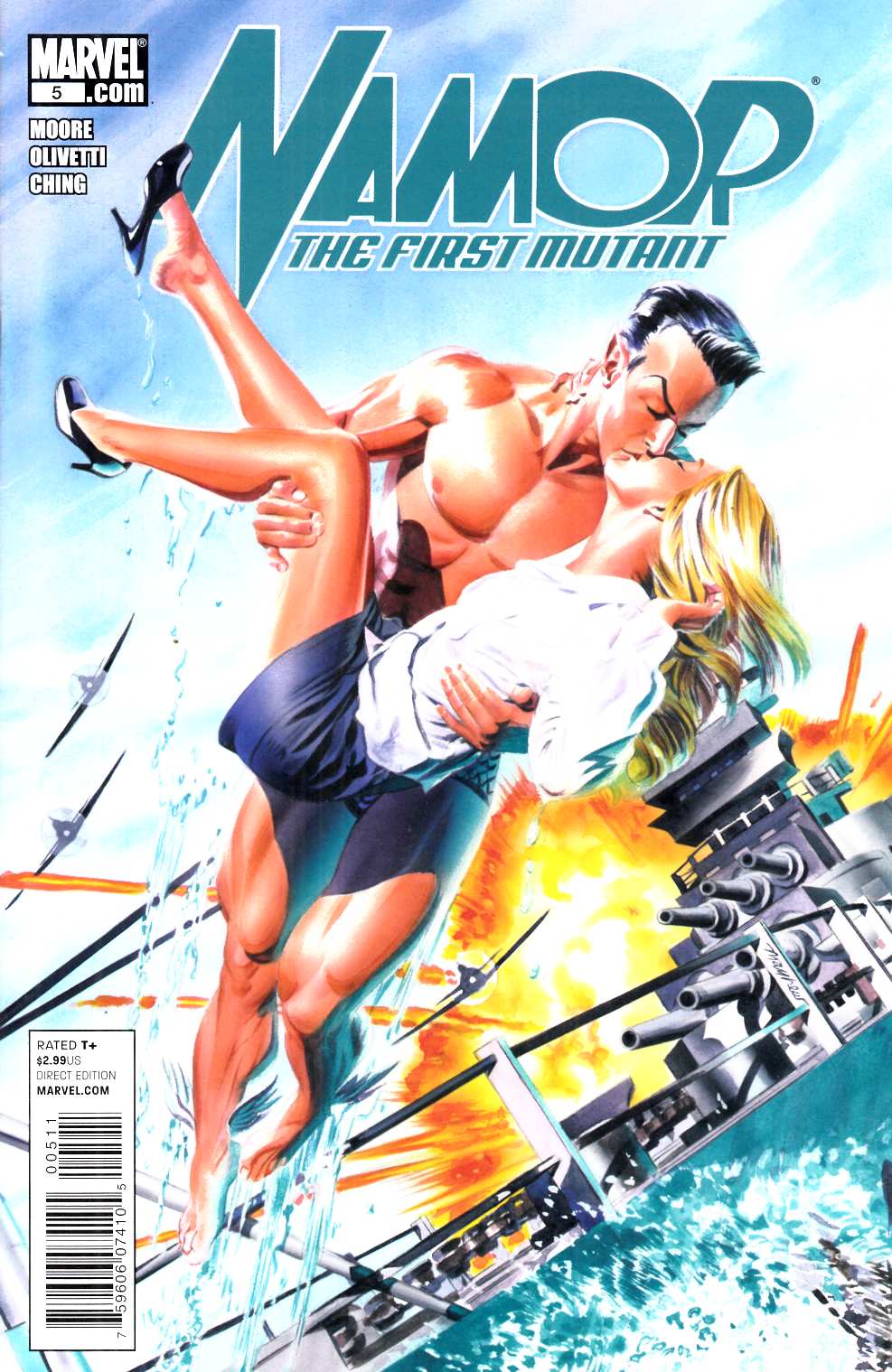 Namor the First Mutant #5 Very Fine (8.0) [Marvel Comic] THUMBNAIL