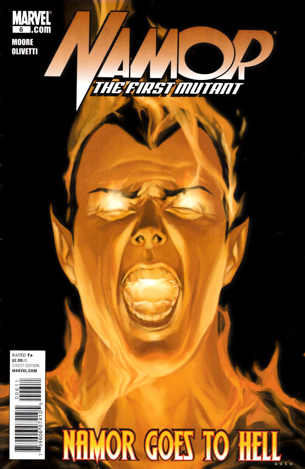 Namor the First Mutant #6 Very Fine (8.0) [Marvel Comic]