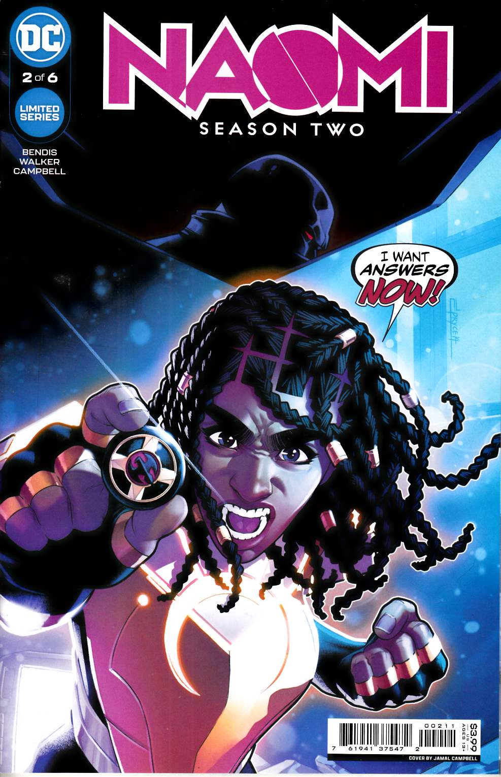 Naomi Season 2 #2 Near Mint (9.4) [DC Comic] LARGE