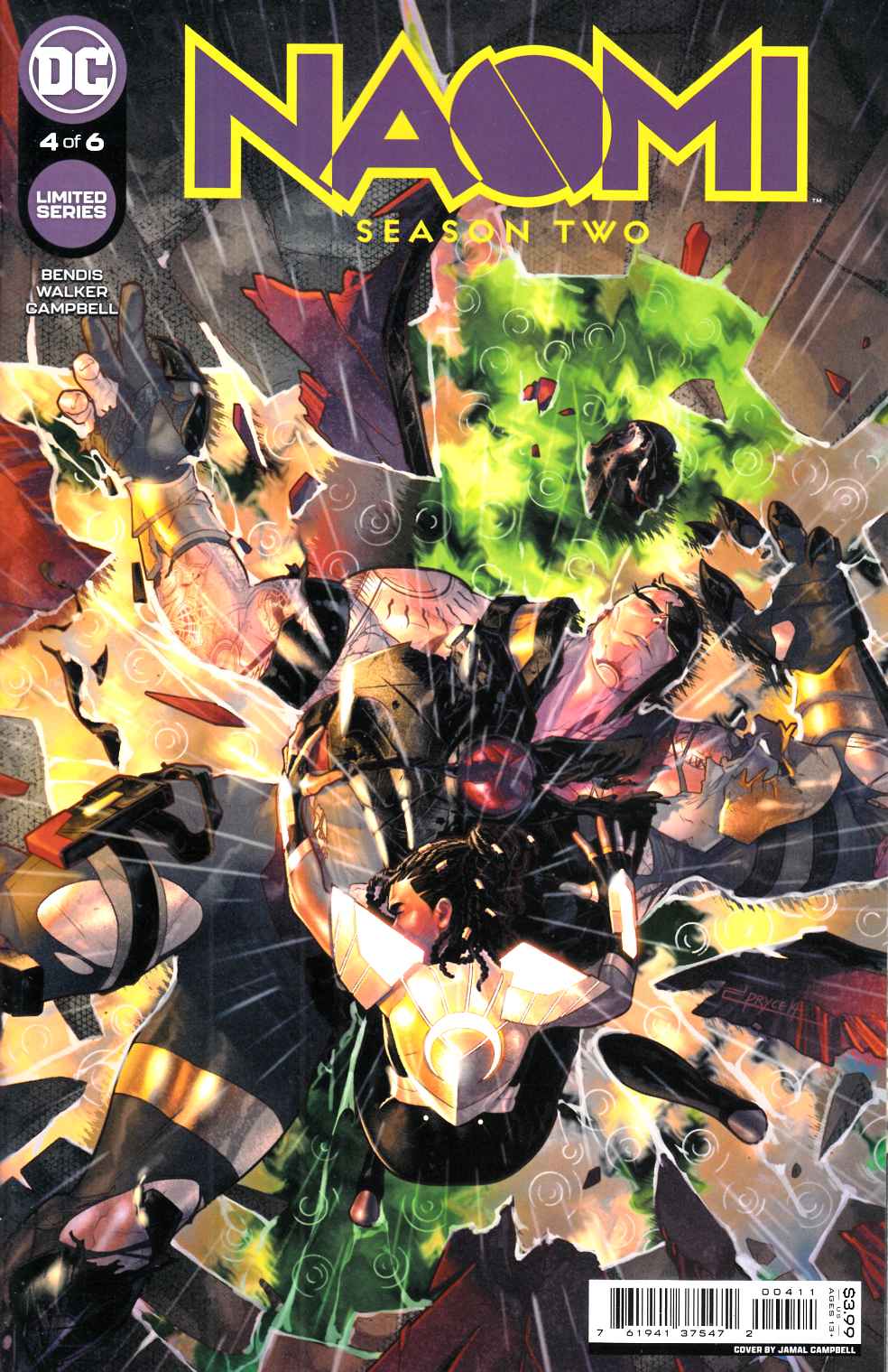 Naomi Season 2 #4 Near Mint (9.4) [DC Comic] LARGE