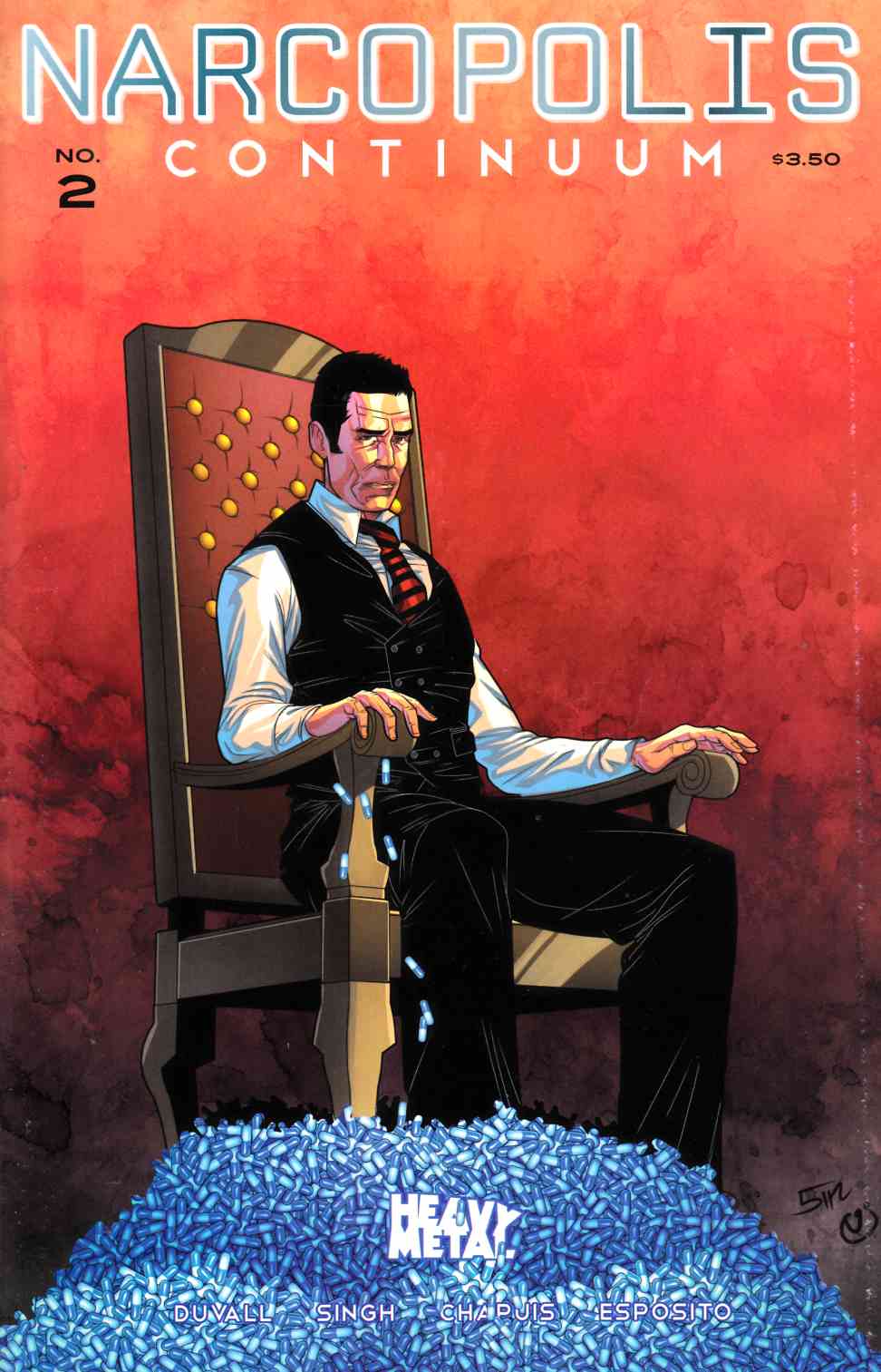 Narcopolis Continuum #2 [Heavy Metal Comic] LARGE