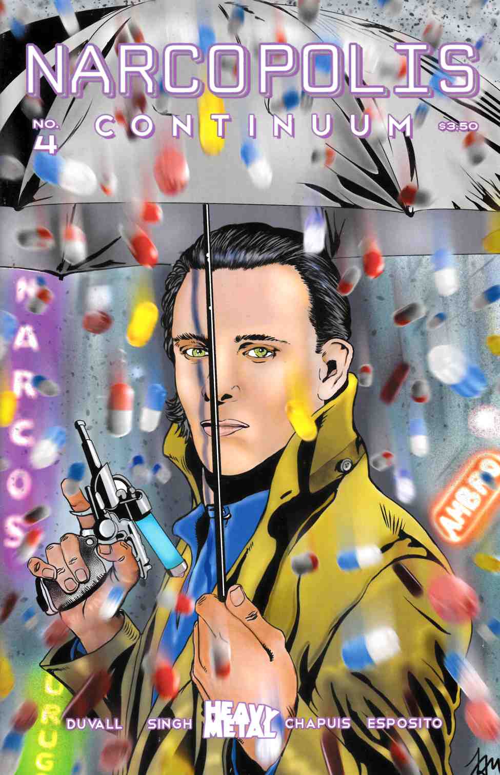 Narcopolis Continuum #4 Cover B [Heavy Metal Comic] LARGE