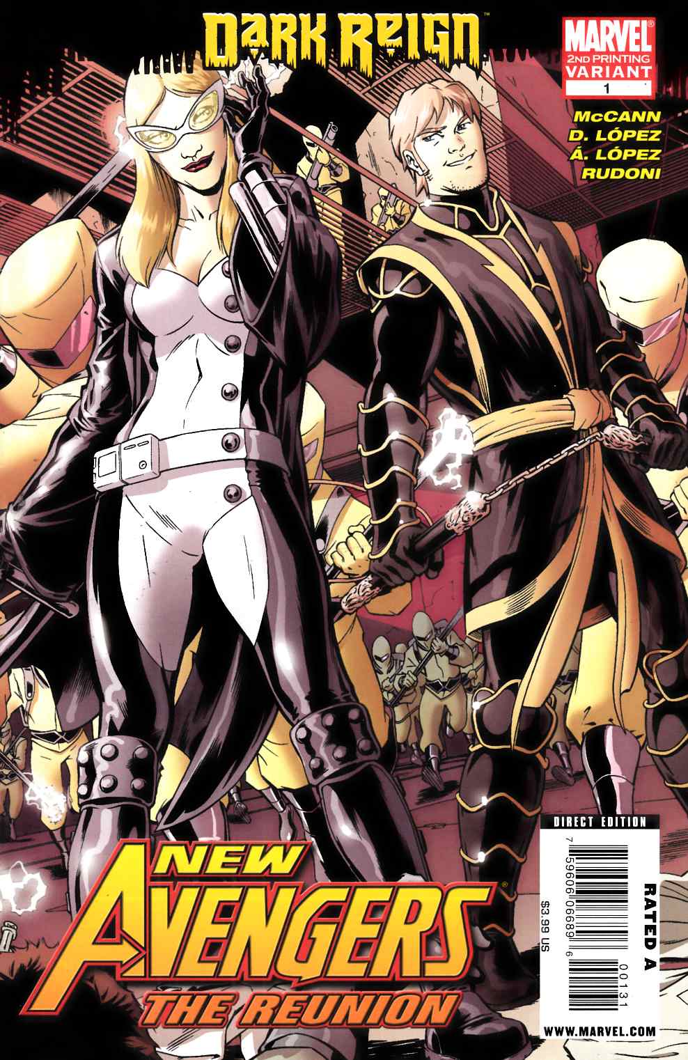 New Avengers Reunion #1 Second Printing Very Fine (8.0) [Marvel Comic] THUMBNAIL