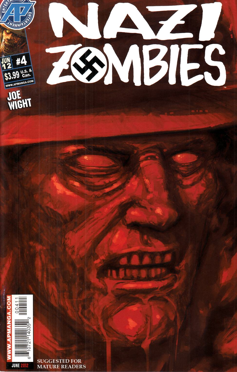 Nazi Zombies #4 Near Mint (9.4) [Antarctic Comic] LARGE