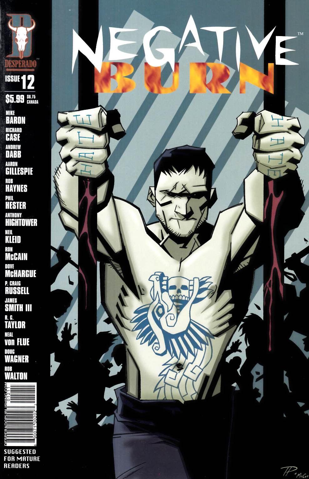 Negative Burn #12 Near Mint (9.4) [Desperado Comic] THUMBNAIL