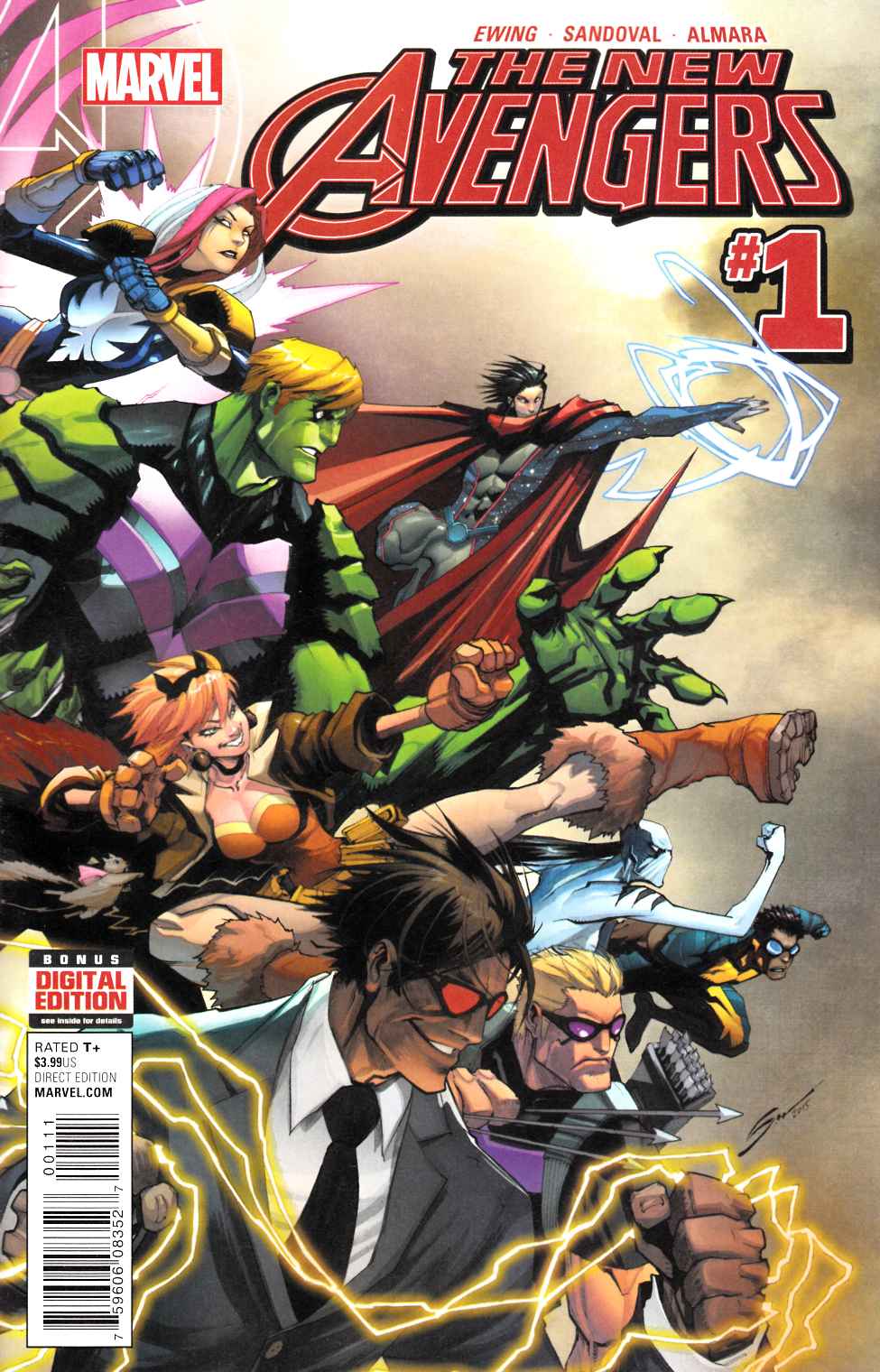 New Avengers #1 Near Mint (9.4) [Marvel Comic] LARGE