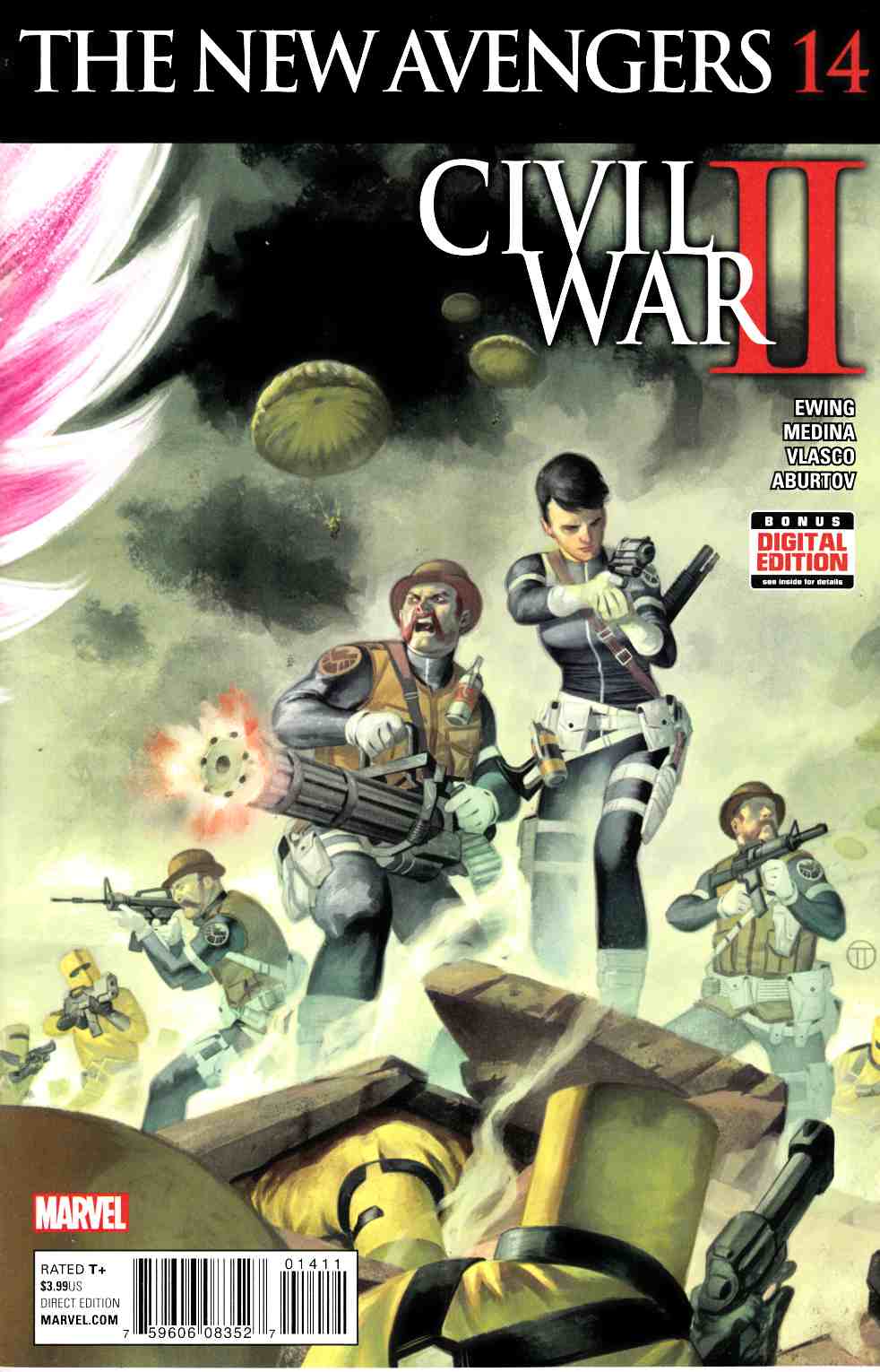 New Avengers #14 Near Mint (9.4) [Marvel Comic] THUMBNAIL