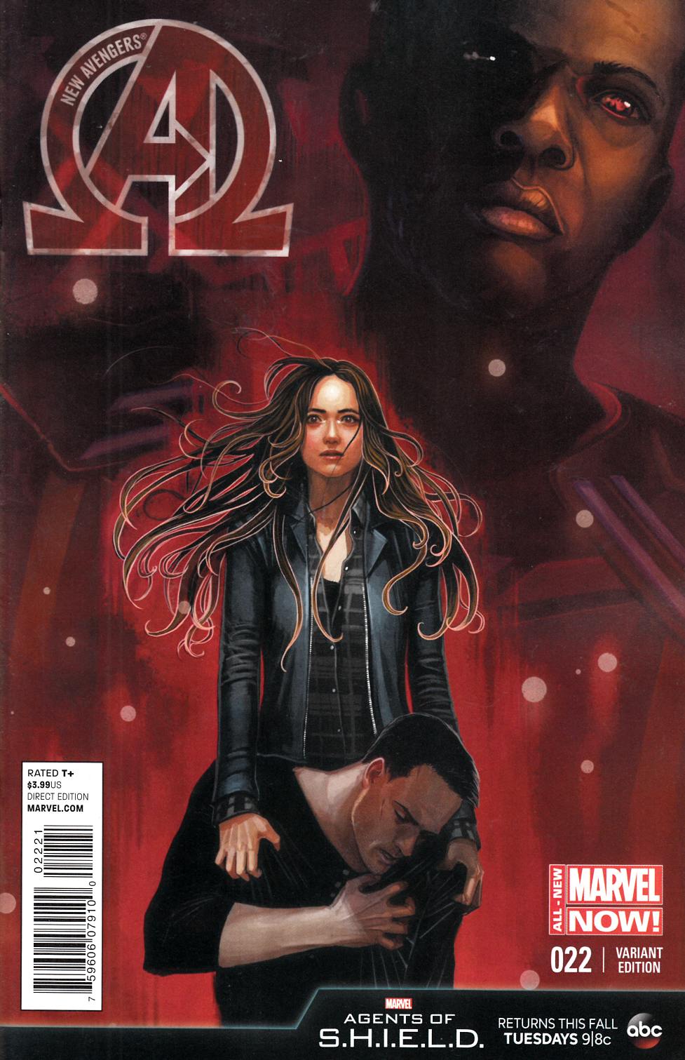 New Avengers #22 Hans AoS Variant Cover Near Mint (9.4) [Marvel Comic] THUMBNAIL