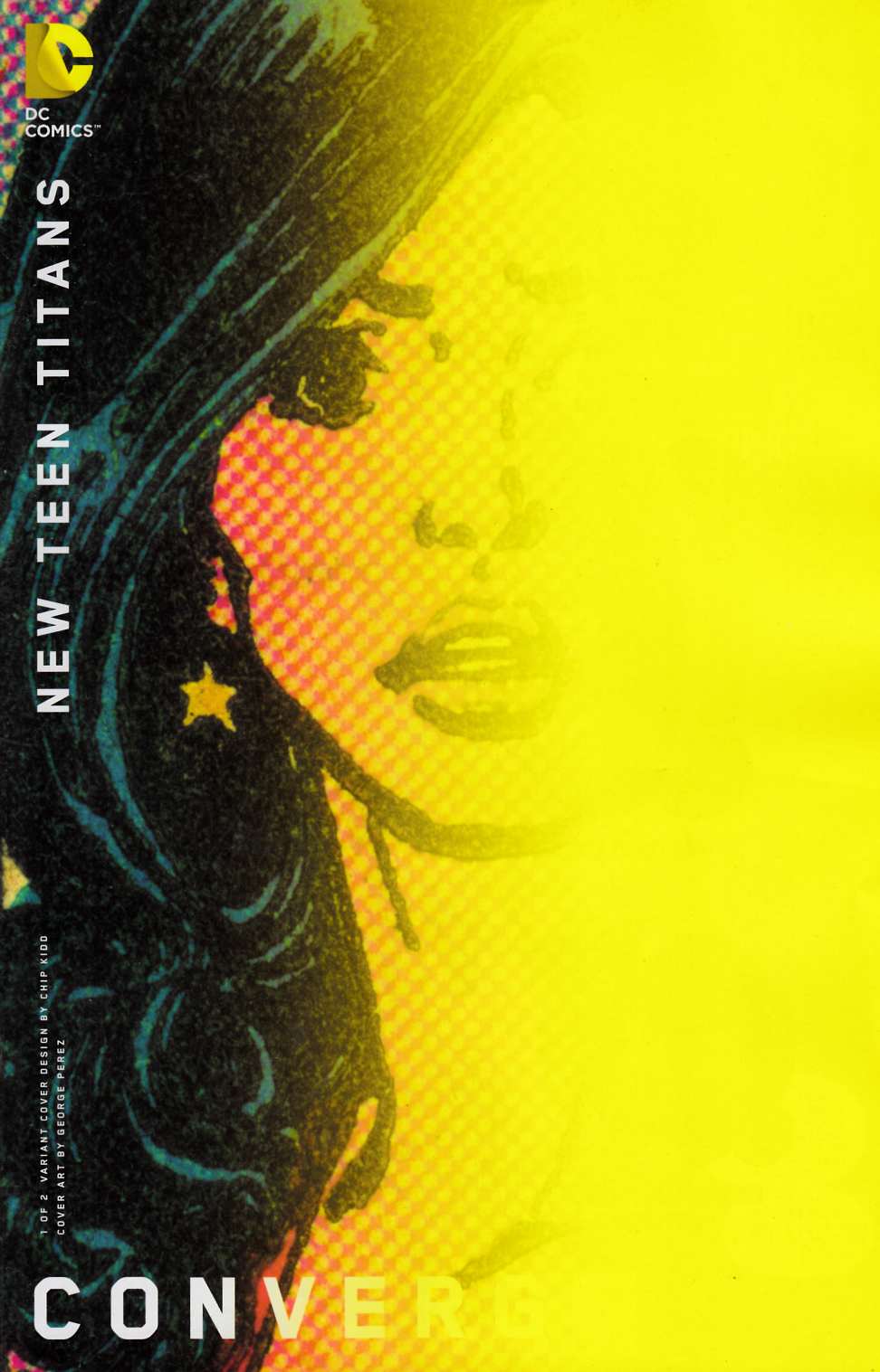 Convergence New Teen Titans #1 Chip Kidd Variant Cover [DC Comic] LARGE