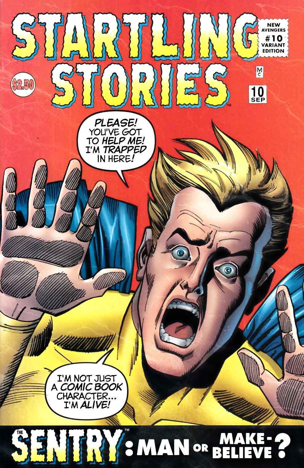 New Avengers #10 Buscema Variant Cover Very Fine (8.0) [Marvel Comic] LARGE