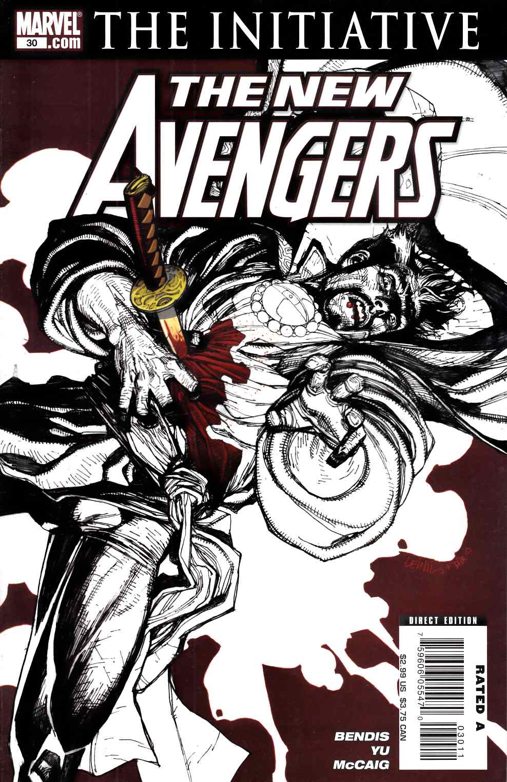 New Avengers #30 Near Mint (9.4) [Marvel Comic] LARGE