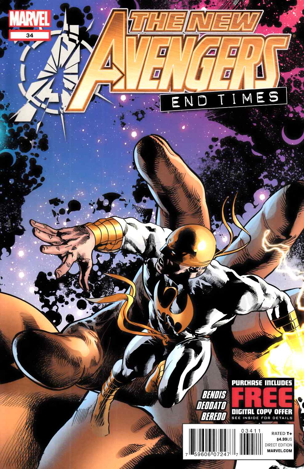 New Avengers #34 Near Mint (9.4) [Marvel Comic] LARGE