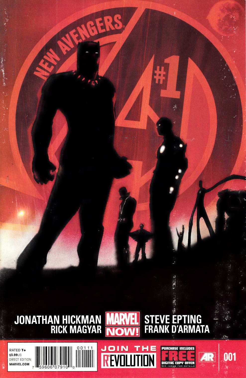 New Avengers #1 Fine (6.0) [Marvel Comic] THUMBNAIL