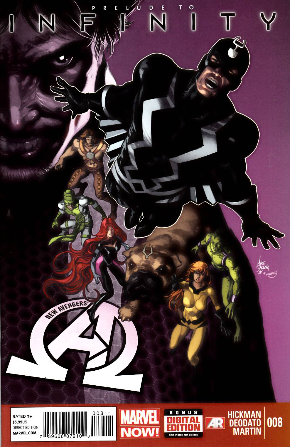 New Avengers #8 Near Mint Minus (9.2) [Marvel Comic] THUMBNAIL