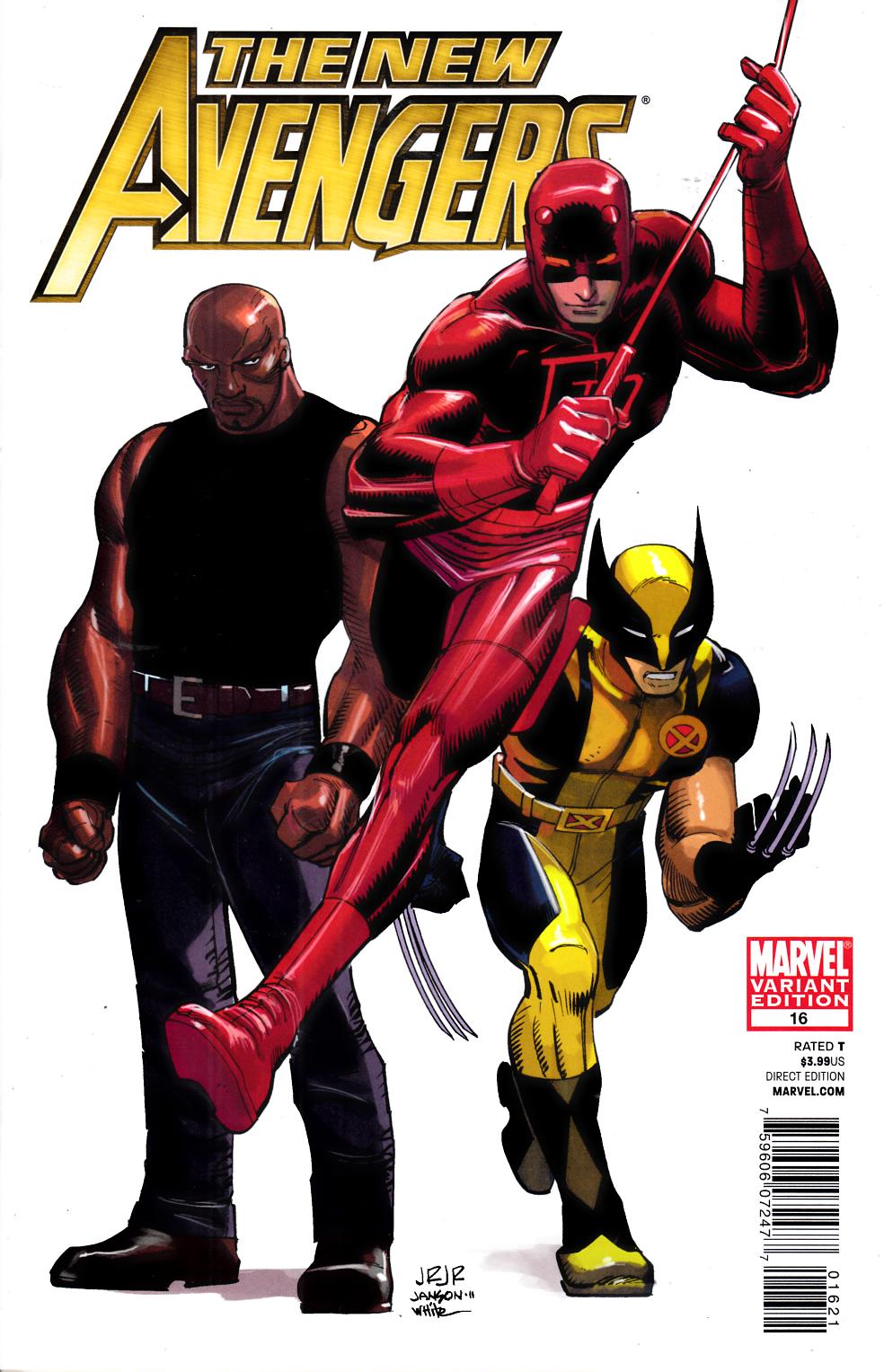 New Avengers #16 Romita Jr Architects Variant Cover Near Mint (9.4) [Marvel Comic] LARGE
