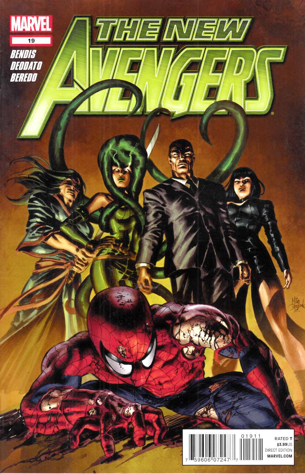New Avengers #19 Near Mint (9.4) [Marvel Comic] LARGE