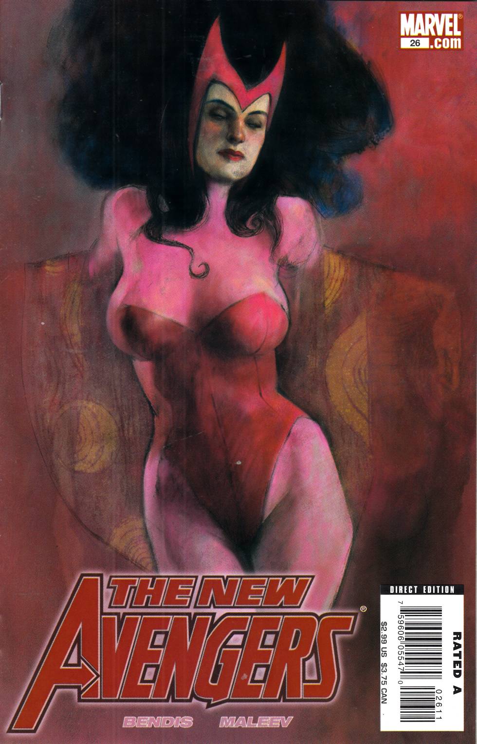 New Avengers #26 Near Mint (9.4) [Marvel Comic] LARGE