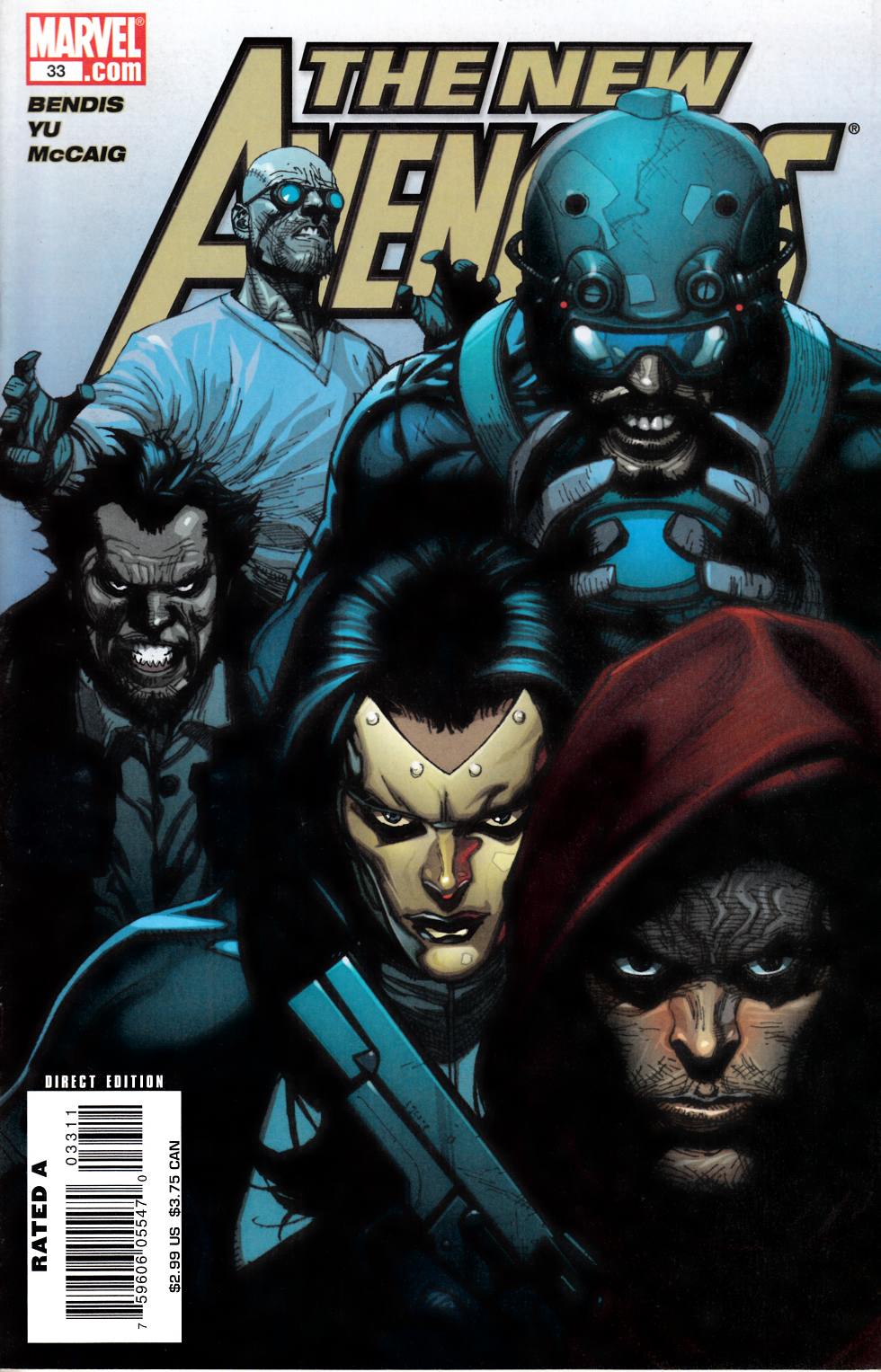 New Avengers #33 Near Mint (9.4) [Marvel Comic] LARGE
