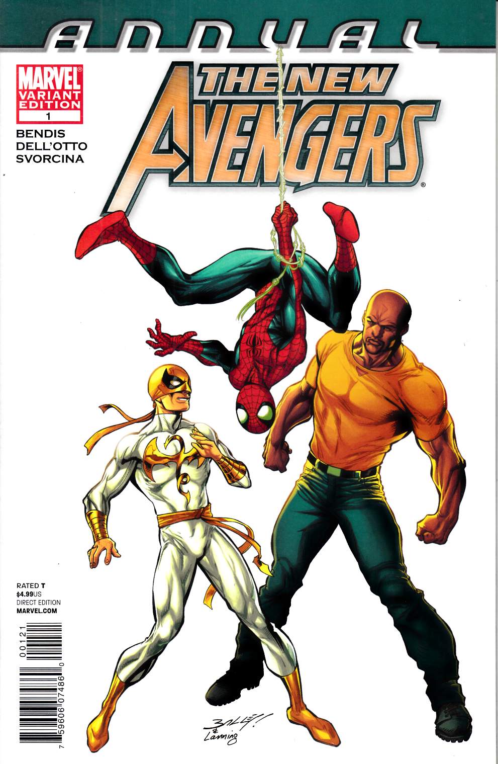 New Avengers Annual #1 Architect Variant Cover Near Mint (9.4) [Marvel Comic] LARGE