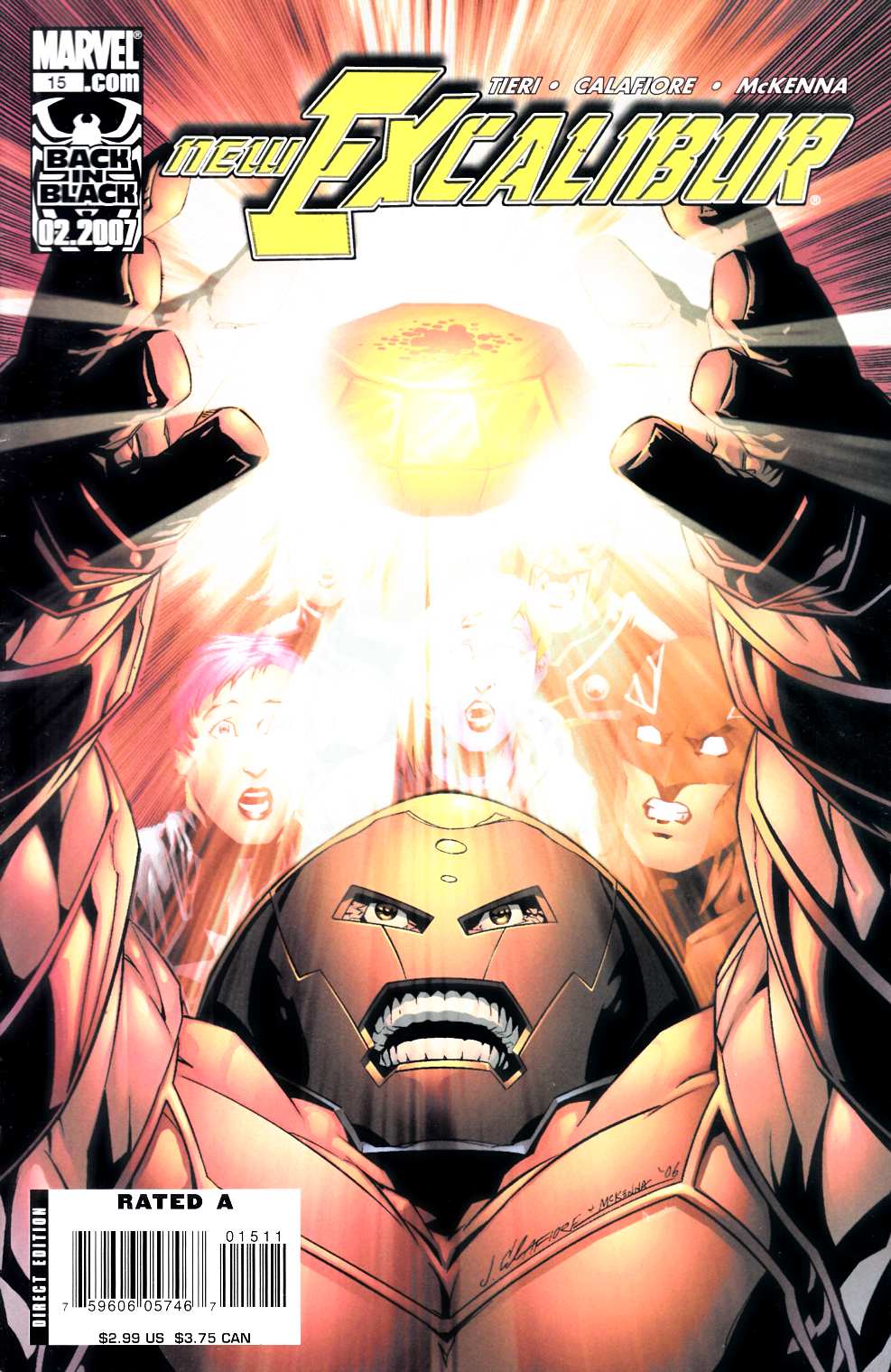 New Excalibur #15 Very Fine (8.0) [Marvel Comic] THUMBNAIL