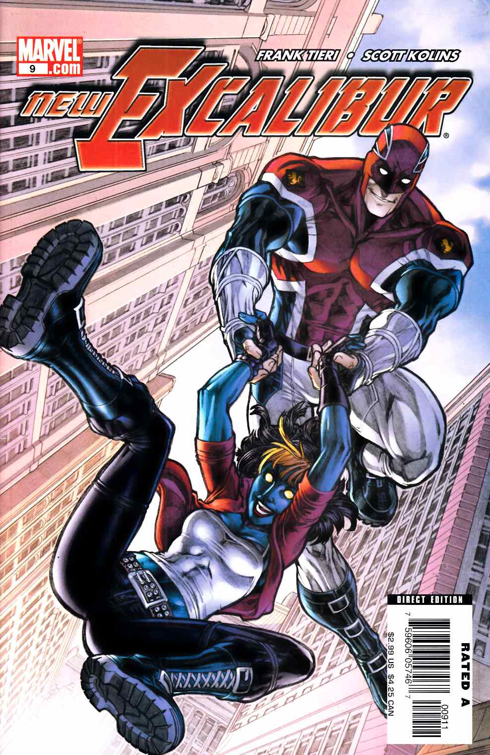New Excalibur #9 Very Fine (8.0) [Marvel Comic] THUMBNAIL