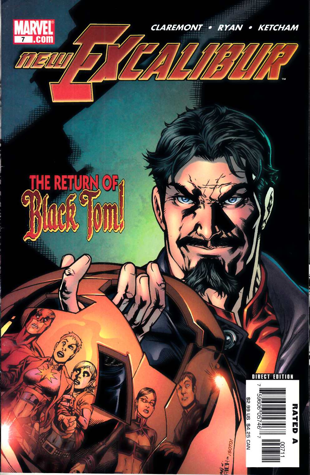 New Excalibur #7 Very Fine (8.0) [Marvel Comic] LARGE
