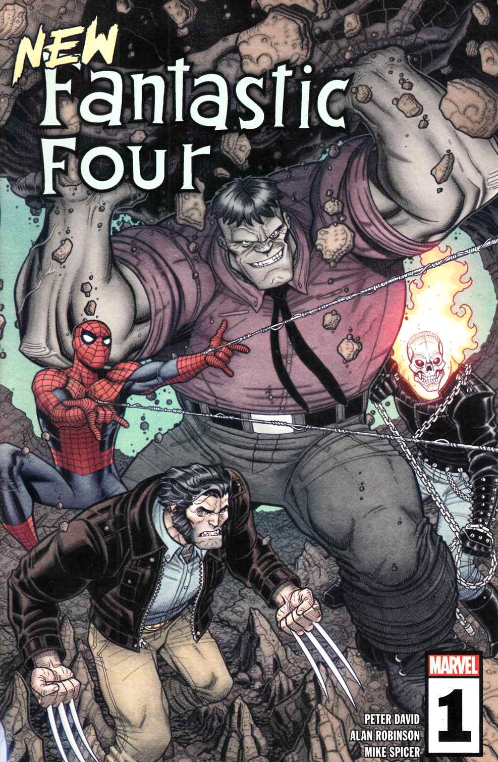 New Fantastic Four #1 Near Mint (9.4) [Marvel Comic] THUMBNAIL