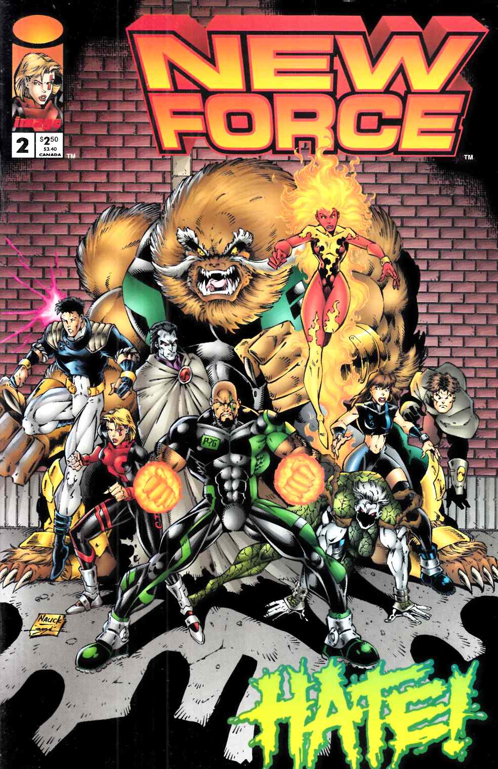 Newforce #2 Very Fine (8.0) [Image Comic] THUMBNAIL
