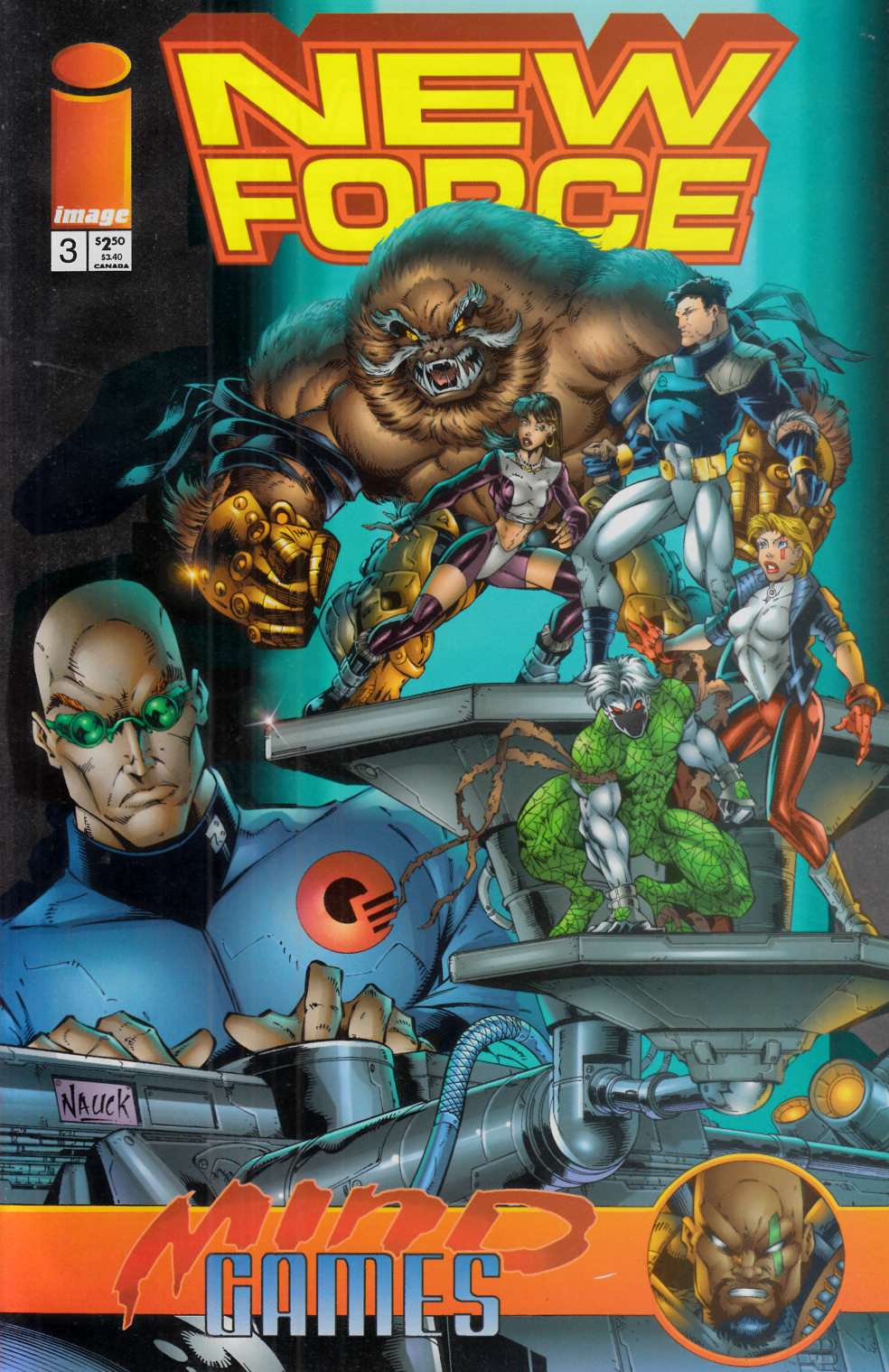 Newforce #3 Very Fine (8.0) [Image Comic] THUMBNAIL