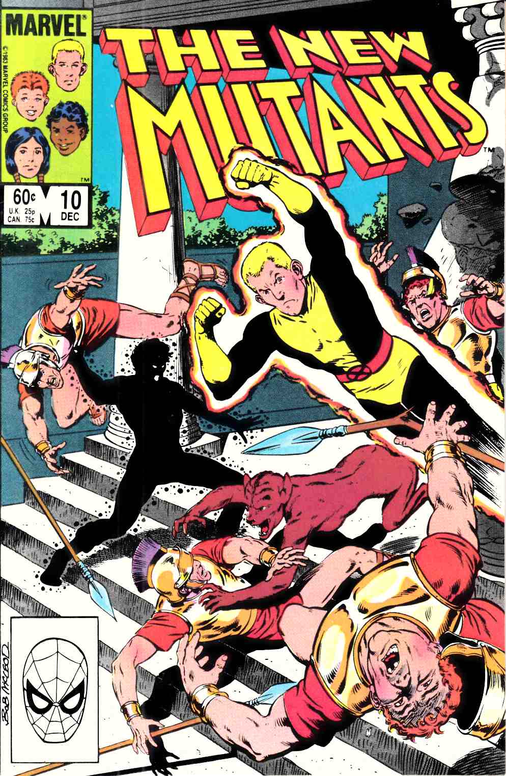 New Mutants #10 Near Mint (9.4) [Marvel Comic] LARGE