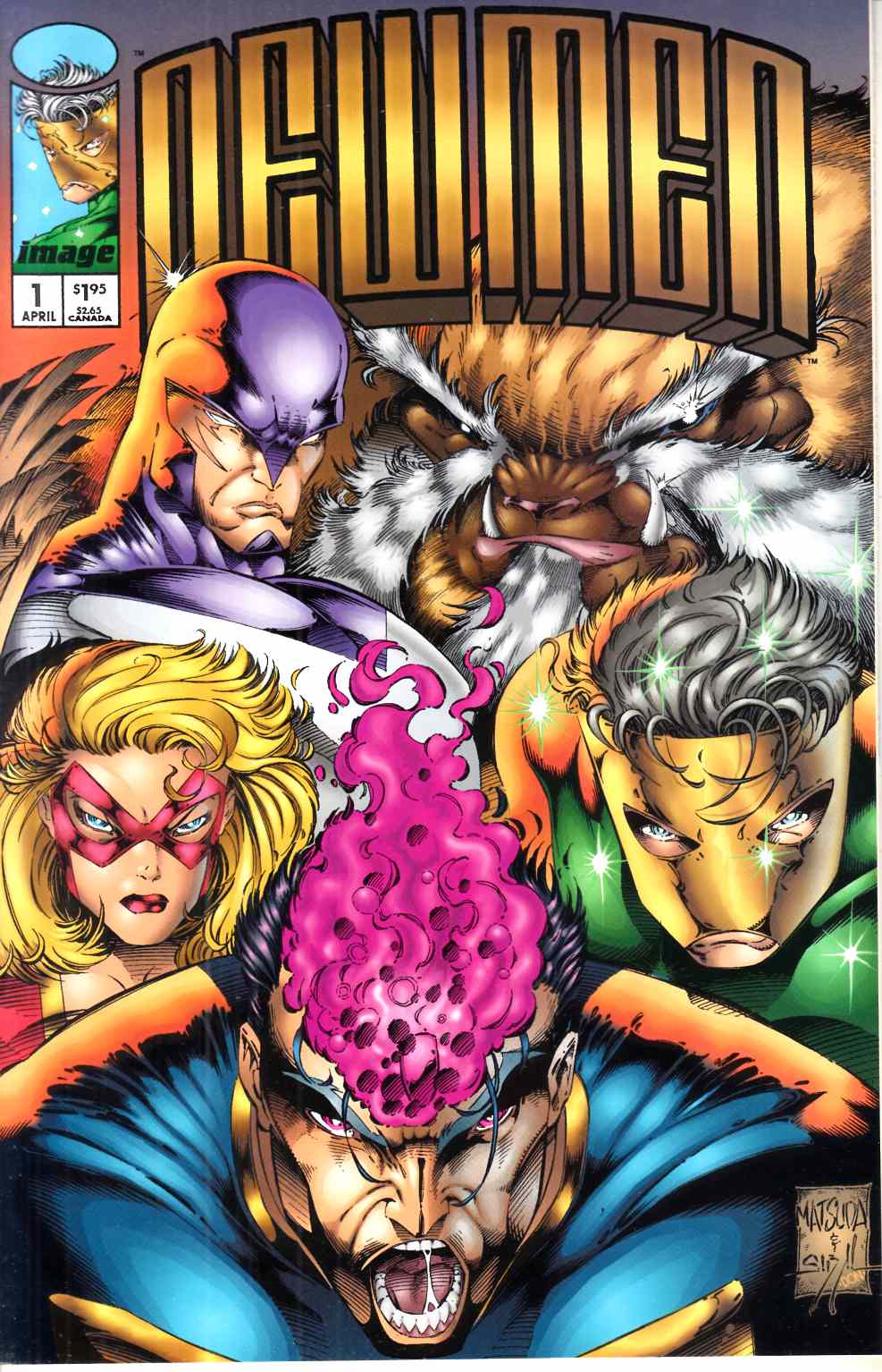 Newman #1 Near Mint (9.4) [Image Comic] THUMBNAIL