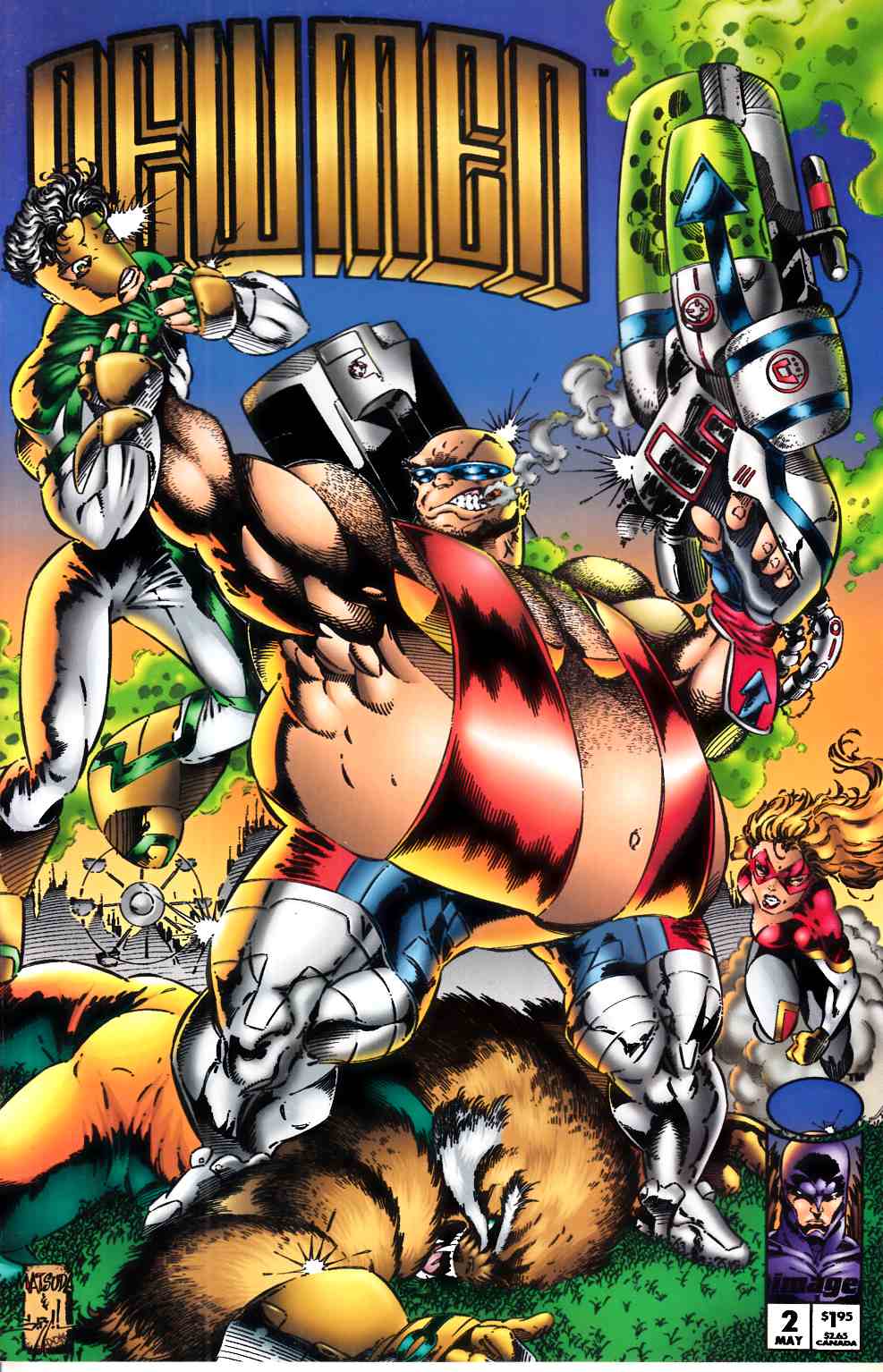 Newman #2 Near Mint (9.4) [Image Comic] THUMBNAIL