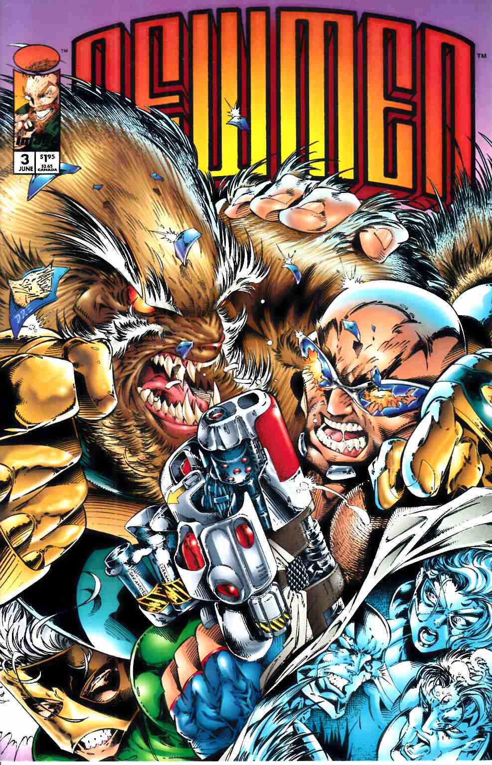 Newman #3 Near Mint (9.4) [Image Comic] THUMBNAIL